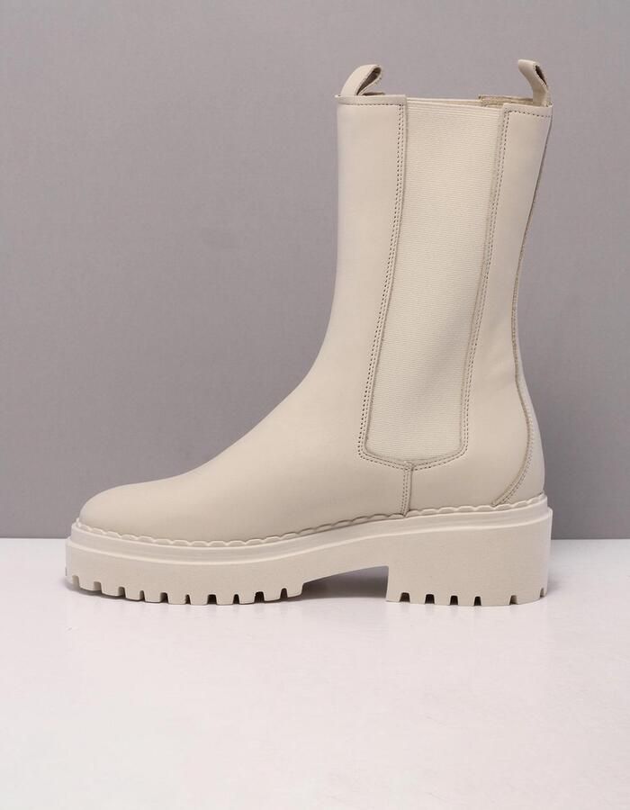 Nubikk Winterwit Fae Adams Chelsea boots Enkellaarsjes Dames Wit - Foto 9