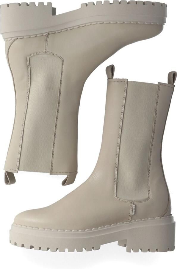 Nubikk Winterwit Fae Adams Chelsea boots Enkellaarsjes Dames Wit - Foto 11