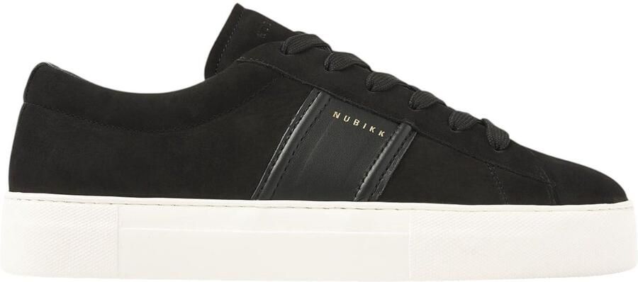 NUBIKK Lage Sneakers Heren Jagger Morris Nolan Maat: 40 Materiaal: Nubuck Kleur: Zwart