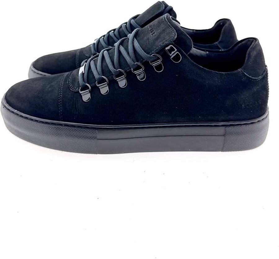 NUBIKK Lage Sneakers Heren Jagger Classic Maat: 48 Materiaal: Nubuck Kleur: Zwart - Foto 2