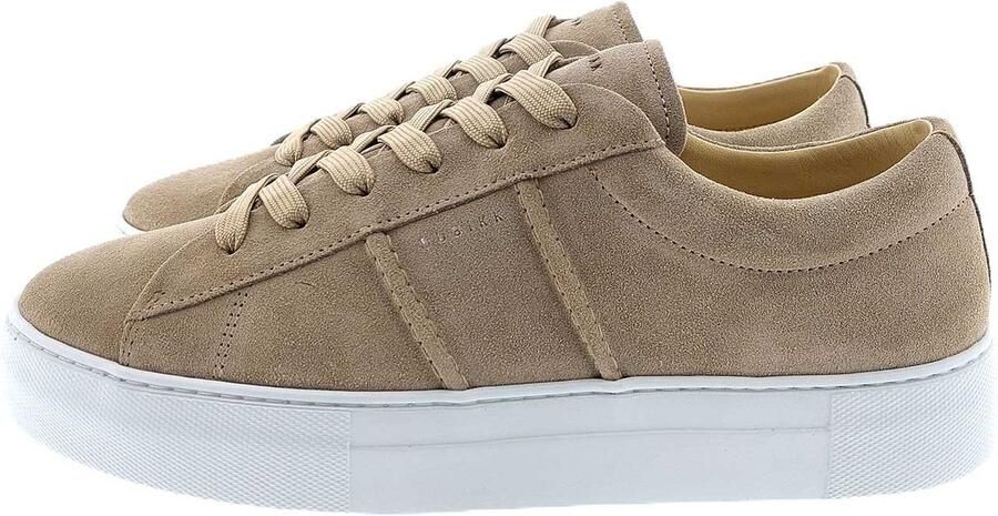 NUBIKK Lage Sneakers Heren Jagger Morris Maat: 46 Materiaal: Suède Kleur: Beige - Foto 2