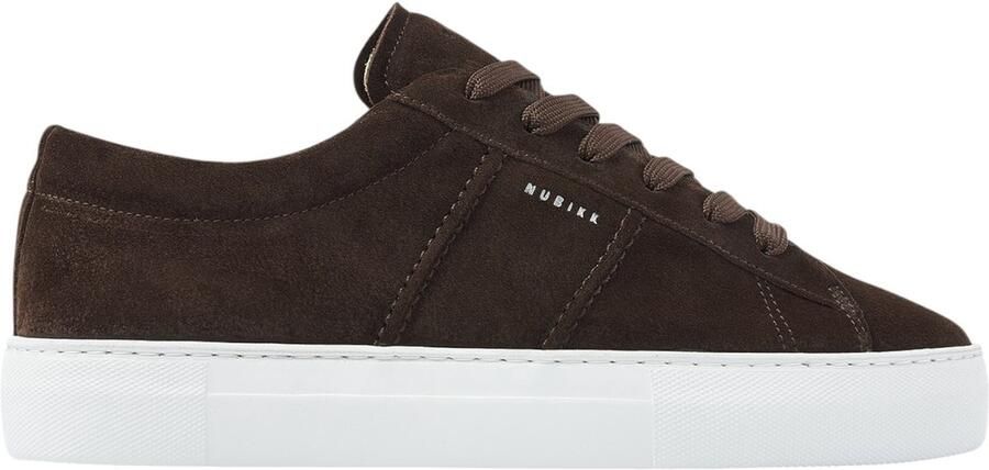 NUBIKK Lage Sneakers Heren Jagger Morris Maat: 41 Materiaal: Suède Kleur: Bruin