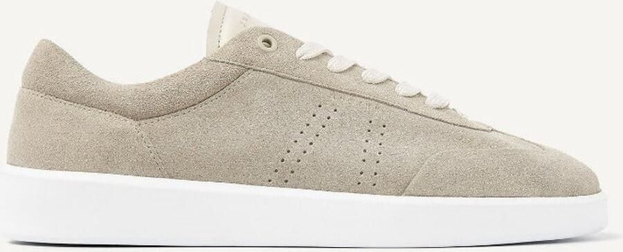 NUBIKK Lage Sneakers Heren Joro Liber Suède Beige