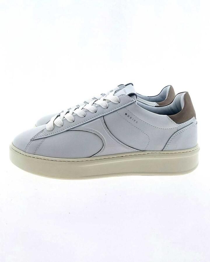 NUBIKK Lage Sneakers Heren Vic Cosmo Maat: 46 Materiaal: Leer Kleur: Wit - Foto 4