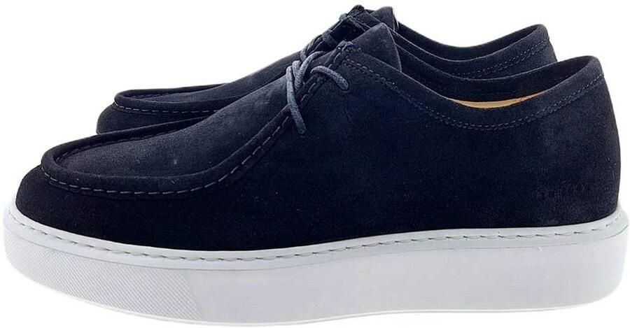 NUBIKK Lage Sneakers Heren Vince Ryan Maat: 45 Materiaal: Suède Kleur: Zwart - Foto 3