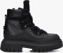 Nubikk Bikerboot van leer met suède details - Thumbnail 2