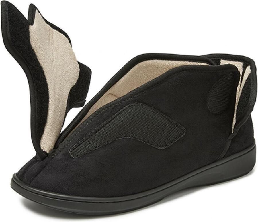 Nursing Care Gerês Verbandschoenen Verbandsloffen Verbandpantoffel Voor & Zwart - Foto 3