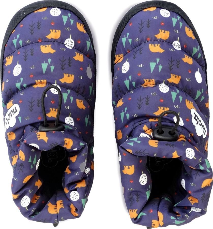 Nuvola. Pantoffels Boot Home Printed 20 Teddy