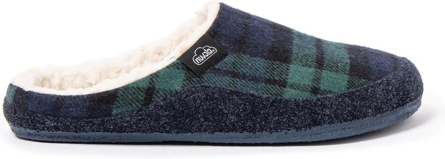 Nuvola. Huisschoenen 'Zueco Nessy' groen