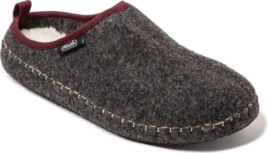Nuvola. Nuvola Sloffen-Unisex-granaatgrijs