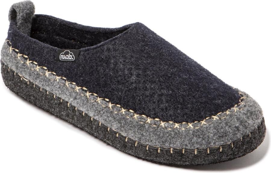 Nuvola. Huisschoenen 'Ranglan' donkerblauw