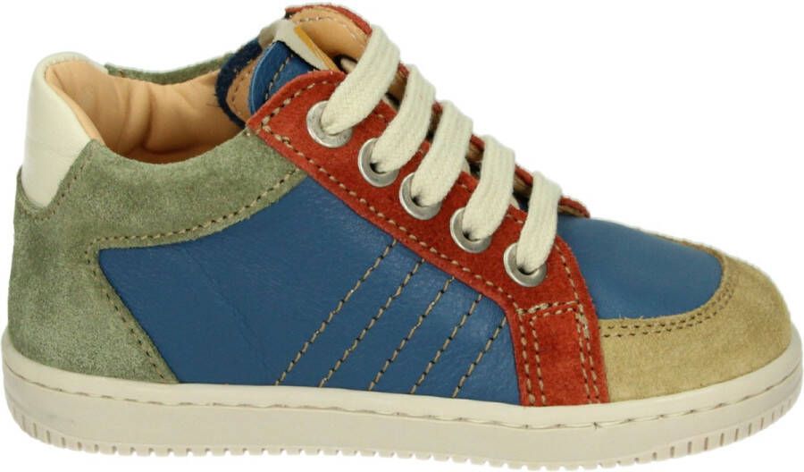 Ocra D076~~~~~~~~~~~~~~~~~~~~~~~~~~ Half-hoog Blauw