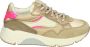 Ocra D365~~~~~~~~~~~~~~~~~~~~~~~~~~ MeisjesLage schoenenKindersneakers Wit beige - Thumbnail 1