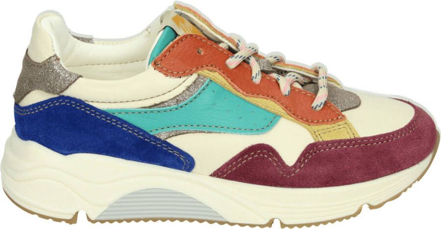 Ocra D365~~~~~~~~~~~~~~~~~~~~~~~~~~ MeisjesLage schoenenKindersneakers Wit beige
