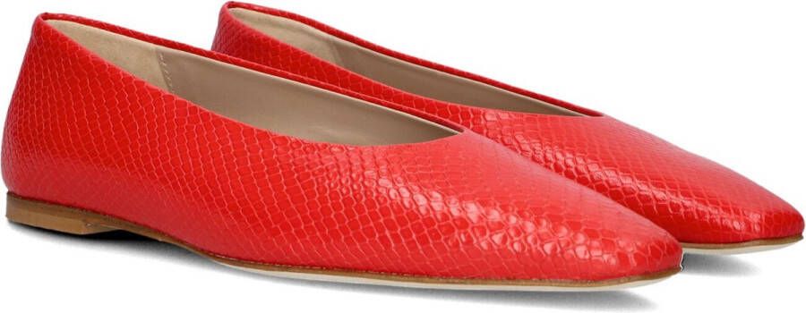 ODARE Ballerina Dames Girona Met Maat: 41 Materiaal: Lak Kleur: Rood