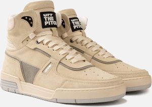 Off the Pitch Basketta Hi Sneakers Natural Ivory