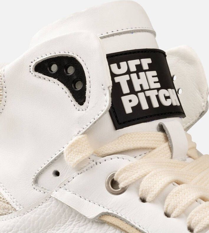 Off the Pitch Basketta Hi Sneakers White Ivory