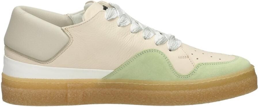 Off the Pitch Dodgem Sneakers Laag Lichtgrijs