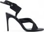 Off-White Sandalen met rits Zwart - Thumbnail 1