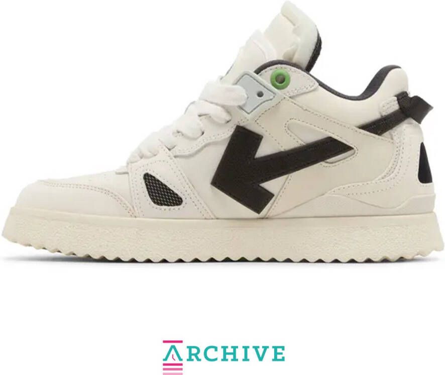 Off White Off-White Sponge Mid Top 'White Black'
