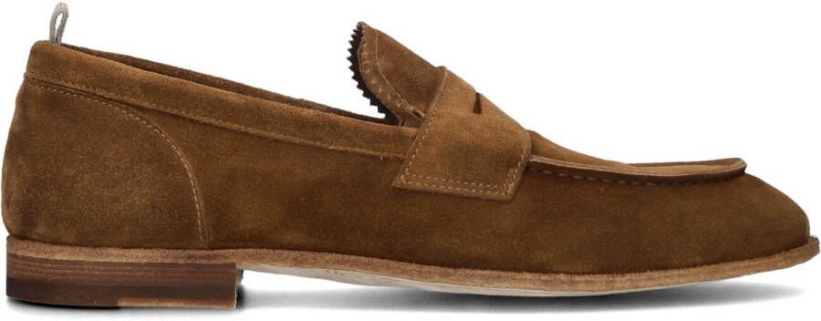 OFFICINE CREATIVE Loafers Heren Solitude Maat: 42 5 Materiaal: Suède Kleur: Cognac