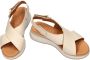 Oh! My sandals -Dames crÈme sandalen - Thumbnail 1