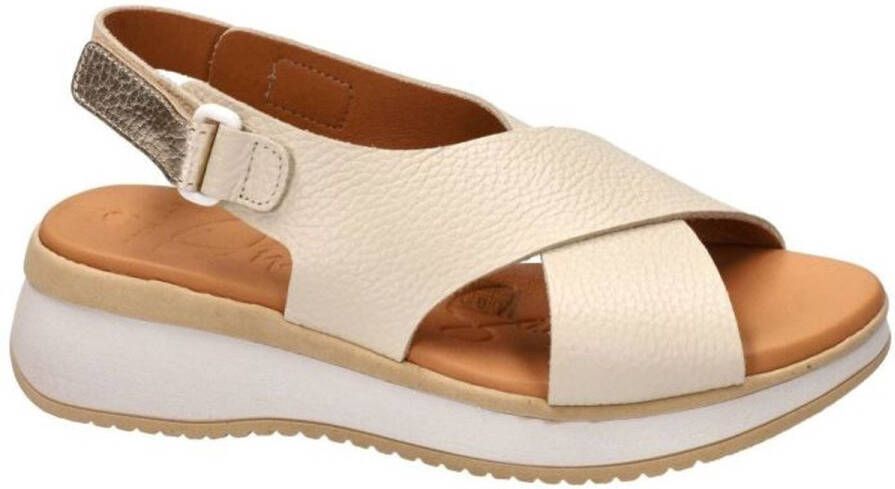 Oh! My sandals -Dames crÈme sandalen