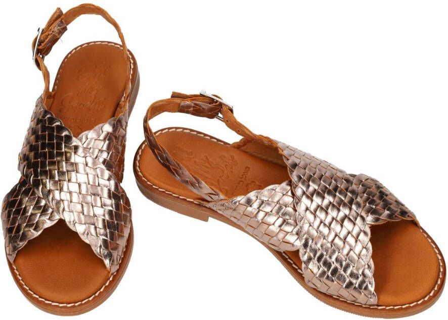 Oh! My sandals -Dames goud sandalen