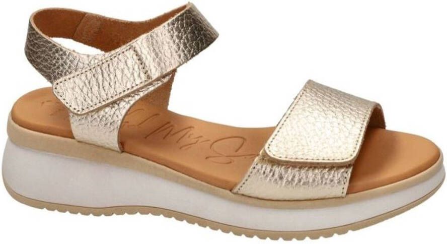 Oh! My sandals -Dames goud sandalen