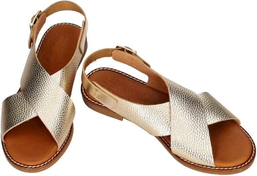 Oh! My sandals -Dames goud sandalen