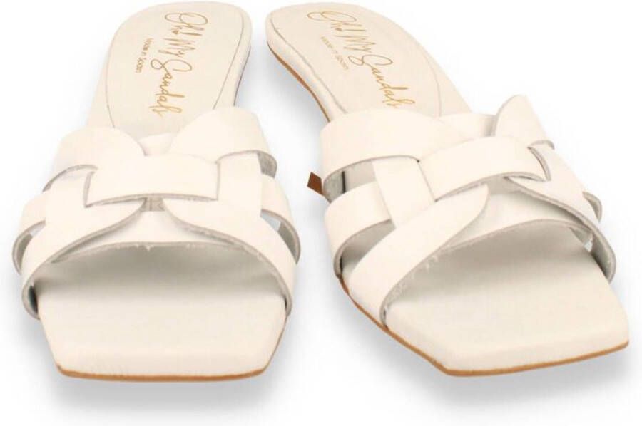 Oh! My sandals Oh My Sandals Dames Muiltje Blanco WIT