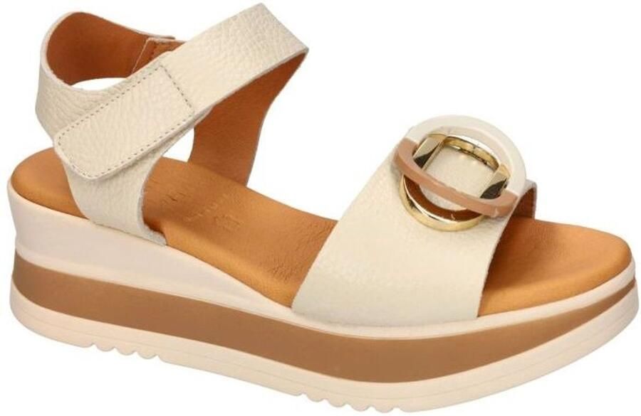 Oh! My sandals -Dames off-white-crÈme-ivoorkleur sandalen