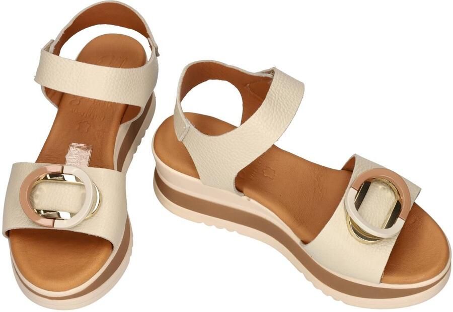 Oh! My sandals -Dames off-white-crÈme-ivoorkleur sandalen