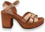 OH MY SANDALS Oh! My sandals Dames Sandaal Brons - Thumbnail 1