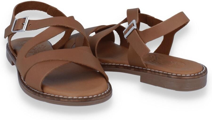 Oh! My sandals Dames Sandaal Cognac COGNA - Foto 2