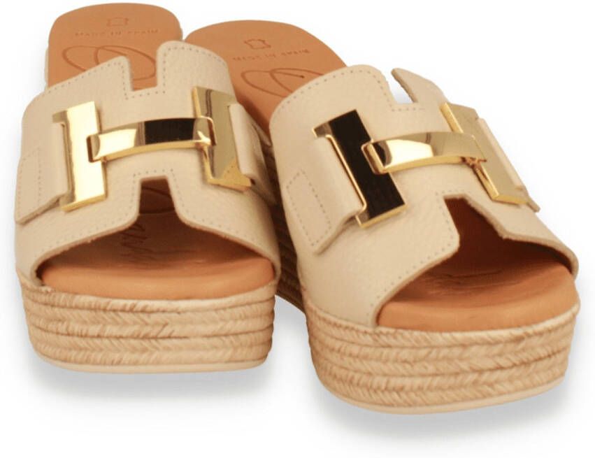 Oh! My sandals Dames Slipper Beige