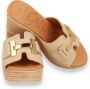 Oh! My sandals Dames Slipper Beige - Thumbnail 1