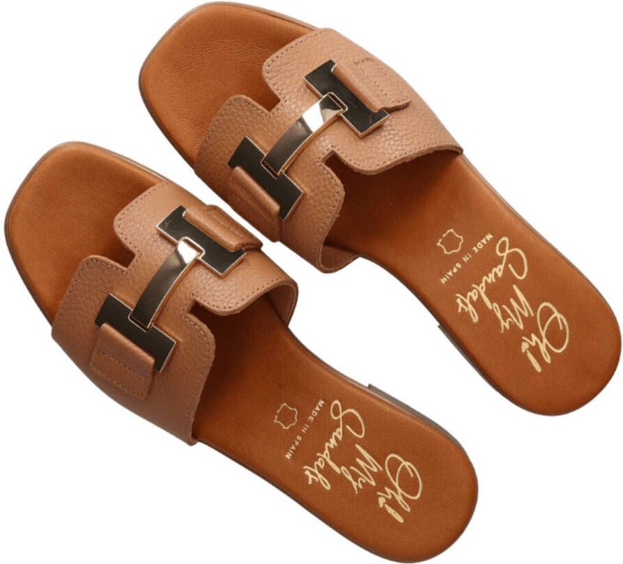 Oh! My sandals Dames Slipper Camel