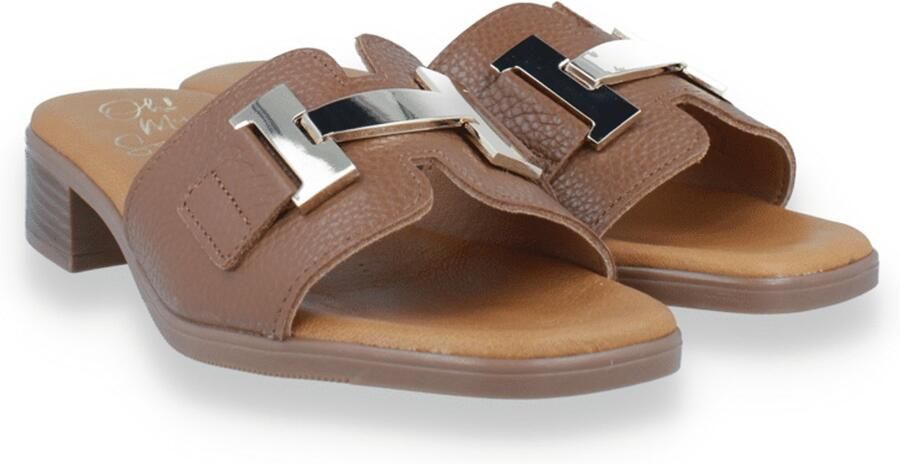 Oh! My sandals Dames Slipper Cognac