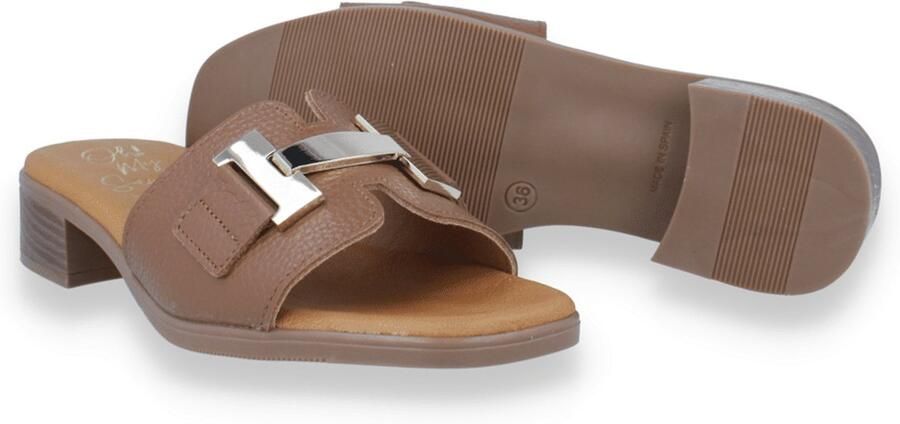 Oh! My sandals Dames Slipper Cognac