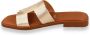 Oh! My sandals Dames Slipper Goud - Thumbnail 2