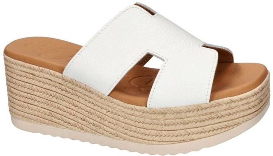 Oh! My sandals -Dames wit slippers & muiltjes