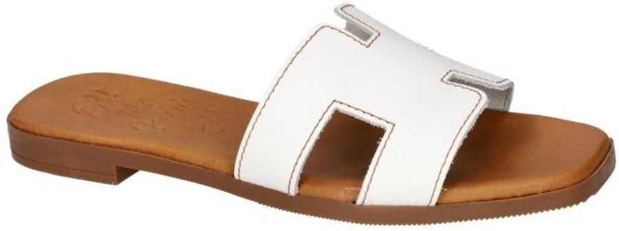 Oh! My sandals -Dames wit slippers & muiltjes