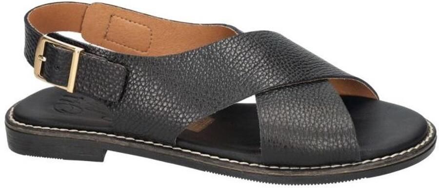 Oh! My sandals -Dames zwart sandalen