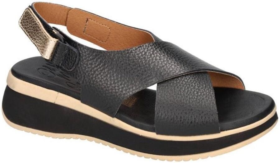 Oh! My sandals -Dames zwart sandalen