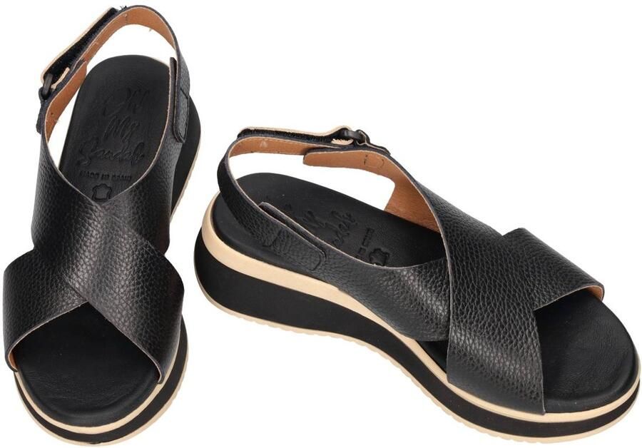 Oh! My sandals -Dames zwart sandalen