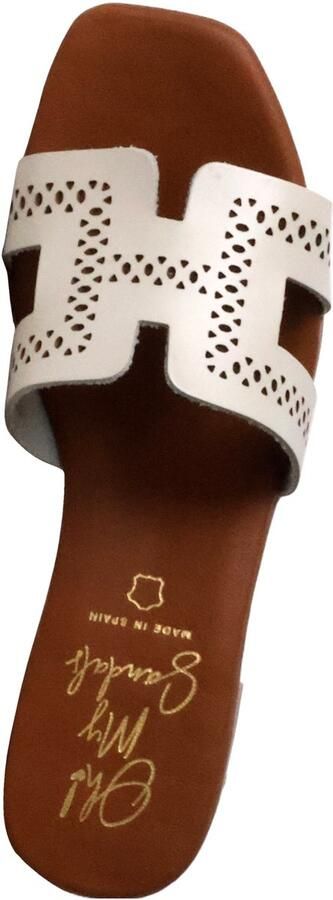 OH MY SANDALS Leren sandalen met hak