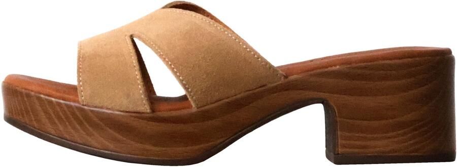 OH MY SANDALS Leren sandalen met hak