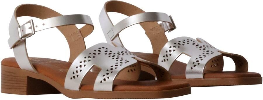 OH MY SANDALS Leren sandalen met hak