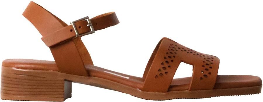 OH MY SANDALS Leren sandalen met hak